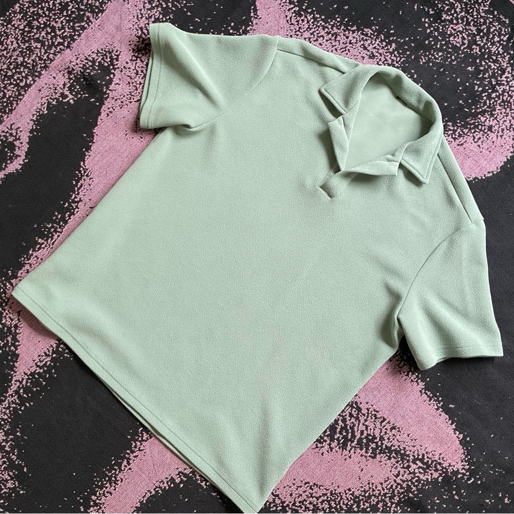 Mint Green Polo Shirt